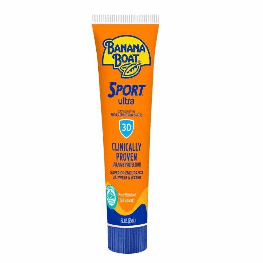 Banana Boat Sport Sunscreen SPF 30 Travel Packets - 200 Count Pack, Water-Resistant, UVA/UVB Protection, Portable Sunscreen Lotion for Active Lifestyle