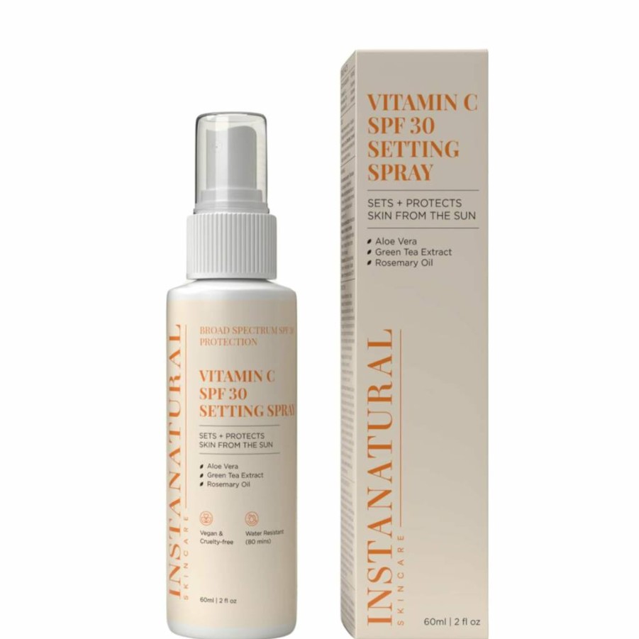 InstaNatural Vitamin C SPF 50 Sunscreen Lotion - Broad Spectrum UVA/UVB Protection, Brightening & Non-Greasy Moisturizer for Face & Body with Aloe Vera, 5 Fl Oz