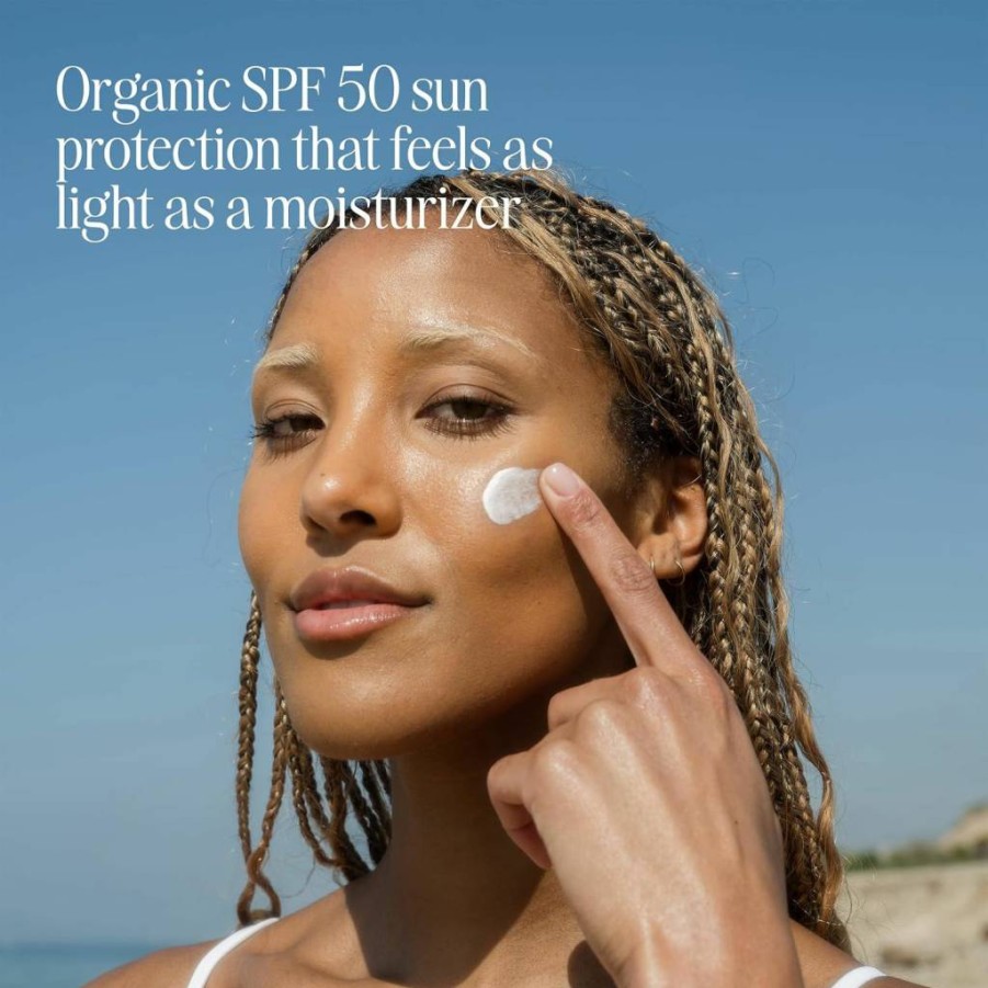 Amazon Coola Organic SPF 30 Sunscreen Lotion - Daily Vegan Gluten-Free Body Sunblock, Dermatologist Tested, 5 Fl Oz