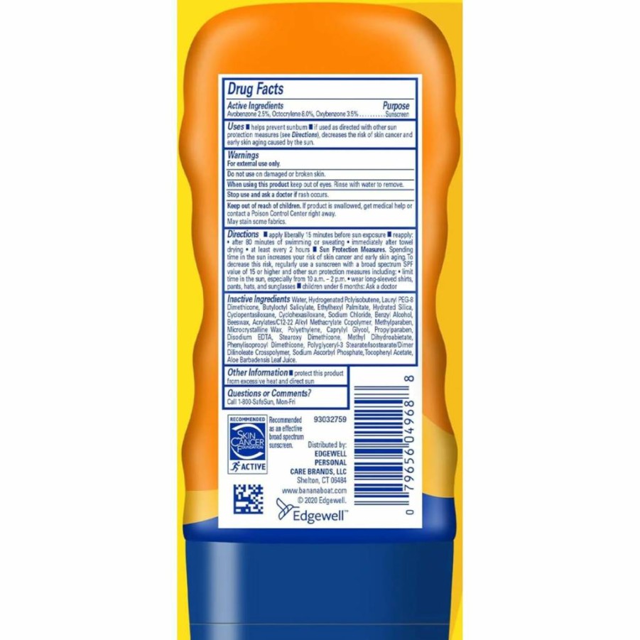Banana Boat Sport Performance Sunscreen SPF 100 – Water-Resistant, Broad Spectrum UVA/UVB Protection, 4 oz Lotion for Active Outdoor Use