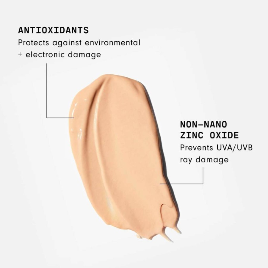 Versed Guards Up Mineral Sunscreen - Zinc Oxide SPF, Lightweight & Non-Greasy, Vegan, Pregnancy Safe, For All Skin Types (1.7 Oz)