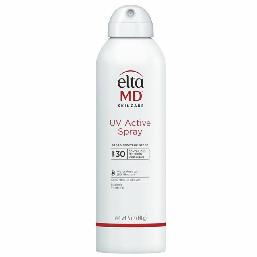 Amazon EltaMD UV Active Mineral Sunscreen SPF 50+ with Zinc Oxide, Water Resistant 80 Minutes, 3 oz Broad Spectrum Face & Body Sunscreen for Sensitive Skin