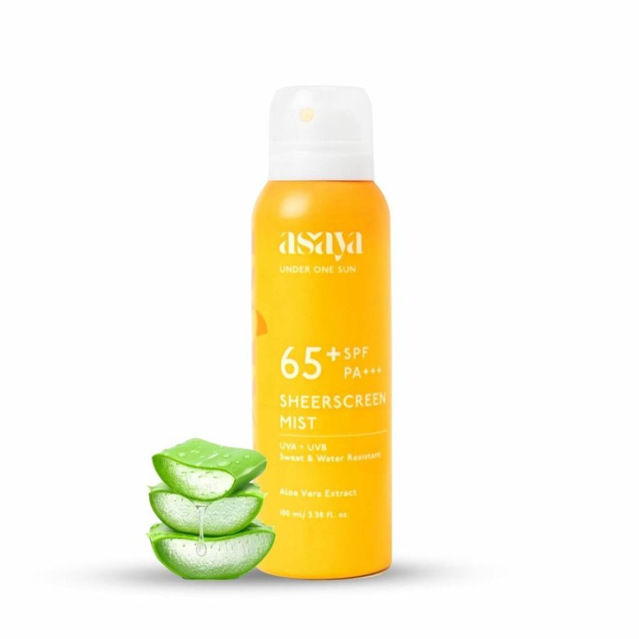 Generic SPF 65+ Waterproof Sunscreen Spray with Aloe Vera – Broad Spectrum UVA/UVB Protection, Quick Drying, No White Cast, Lightweight & Invisible for All Skin Types (100ml)