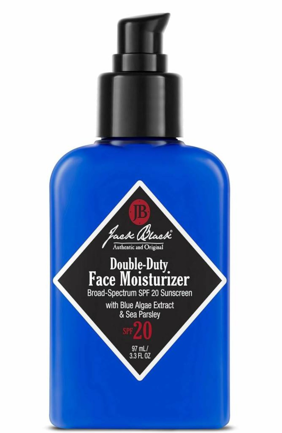 Jack Black Double Duty Face Moisturizer for Men with SPF 20 - Hydrating Sunscreen Lotion & Daily Skincare Gift Set
