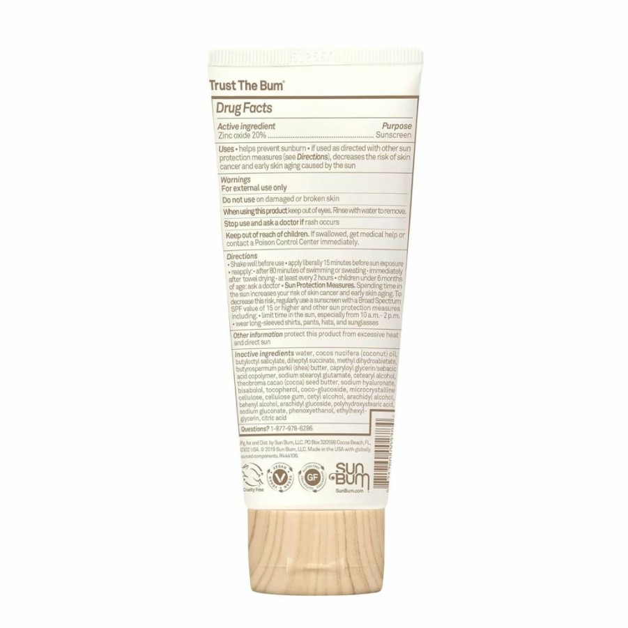 Sun Bum Baby Bum Mineral SPF 50 Sunscreen Lotion - Fragrance Free, UVA/UVB Protection for Sensitive Skin & Body - Travel Size 3 oz