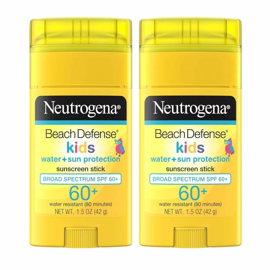 Neutrogena Kids Beach Defense Sunscreen Spray SPF 70 – Broad Spectrum UVA/UVB Protection, Water-Resistant, Oxybenzone-Free, Fast-Drying, 6.5 Oz (Pack of 2)