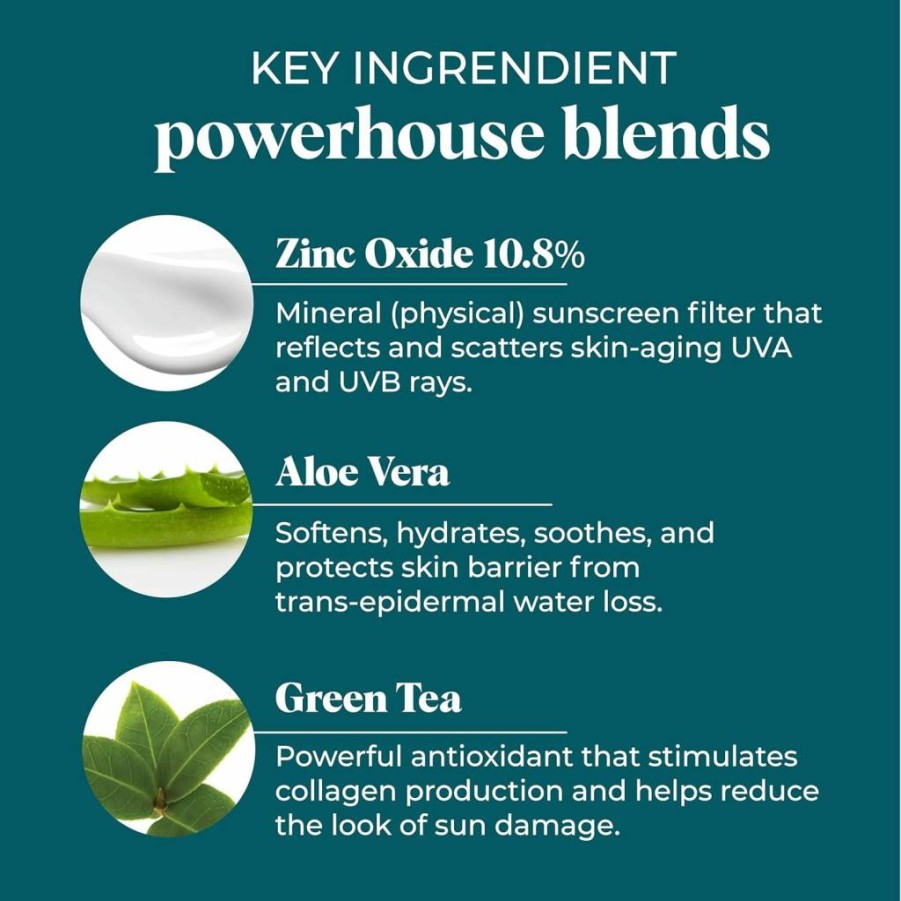 VI DERM SPF 50 Daily Sunscreen for Face & Body - Broad Spectrum, Lightweight, Oil-Free, Non-Greasy, Fragrance-Free UVA/UVB Protection - 2 Fl Oz