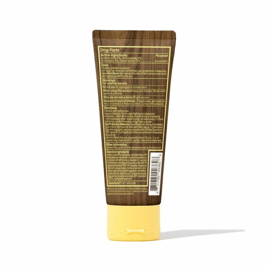 Sun Bum SPF 30 Vegan Sunscreen Lotion - Reef Safe, Broad Spectrum UVA/UVB Protection with Vitamin E, Octinoxate & Oxybenzone Free, 3 Oz (Pack of 2)