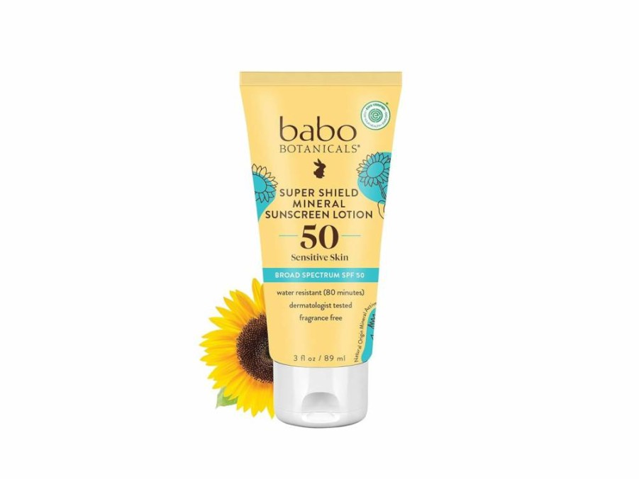 Amazon Sheer Mineral Sunscreen Lotion SPF 50 - Natural Zinc Oxide for Sensitive Skin - Lightweight, Water-Resistant & Fragrance-Free - EWG Verified - Non-Greasy Formula