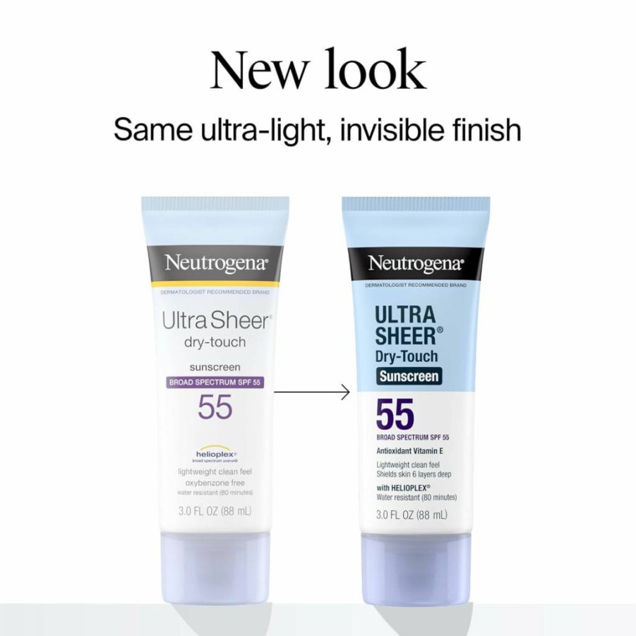 Neutrogena Ultra Sheer SPF 60 Face Sunscreen Stick – Broad Spectrum, Water Resistant, Oxybenzone-Free, Travel Size .47 Oz for Sensitive Skin