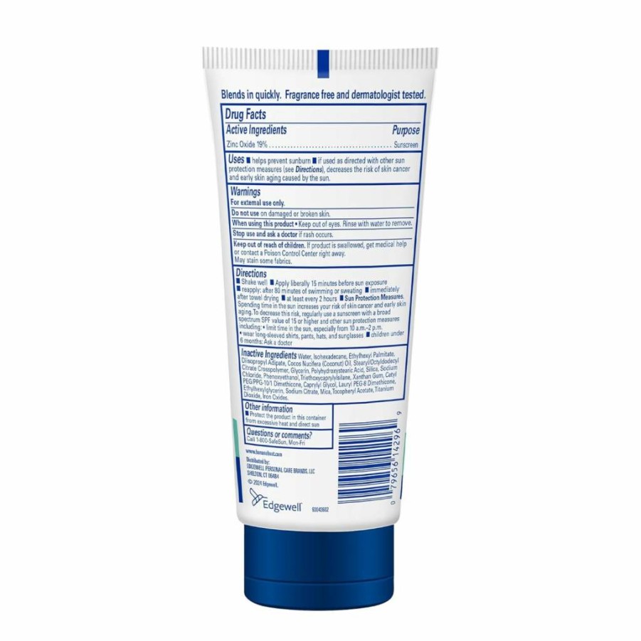 Banana Boat SPF 50 Mineral Sunscreen Lotion with Zinc Oxide, 5 oz – Water-Resistant, Reef-Safe Sunblock for Beach & Outdoor Protection