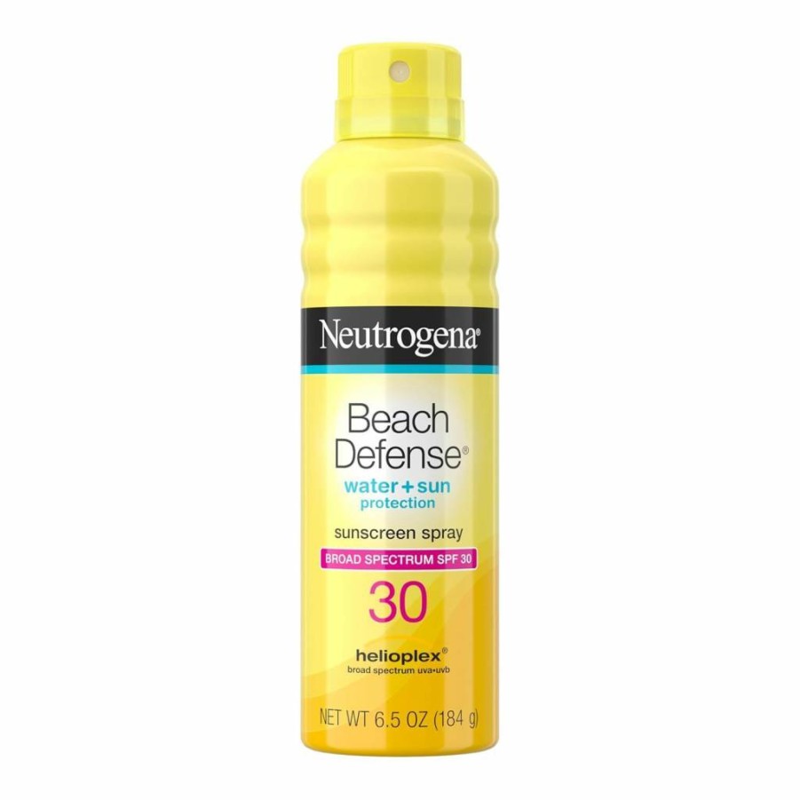 Neutrogena Beach Defense SPF 70 Sunscreen Spray – Broad Spectrum, Water Resistant, Oxybenzone-Free, Lightweight for Face & Body – 6.5 oz