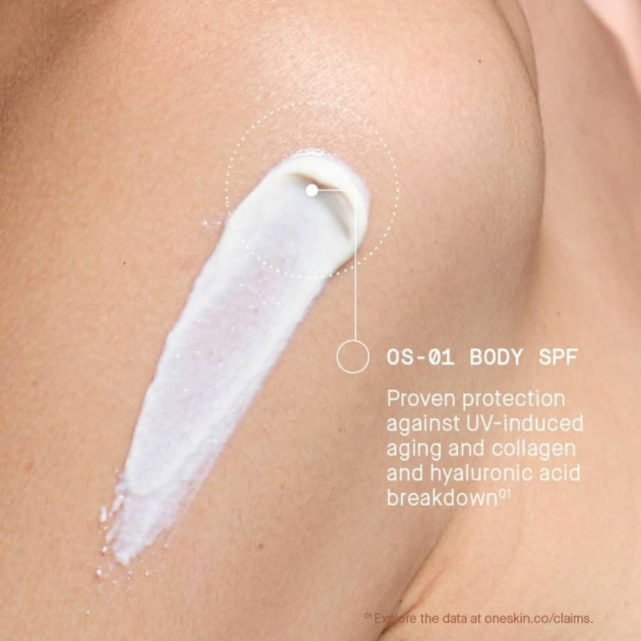 OneSkin OS-01 Mineral Sunscreen SPF 30+ | Peptide-Infused, Broad Spectrum UV Protection, Water Resistant & Antioxidant-Rich for Sensitive Skin