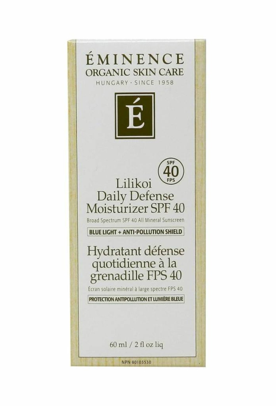 Eminence Lilikoi Daily Defense SPF 30 Water Resistant Sunscreen – 5 oz, Broad Spectrum, Sport, Face & Body Protection