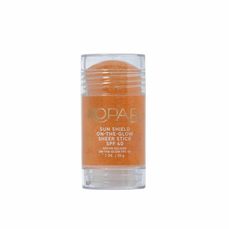 Kopari SPF 40 Sunscreen Stick for Face & Body – Water Resistant, Vitamin E & Bisabolol, 1oz Roll-On Sheer Sun Shield