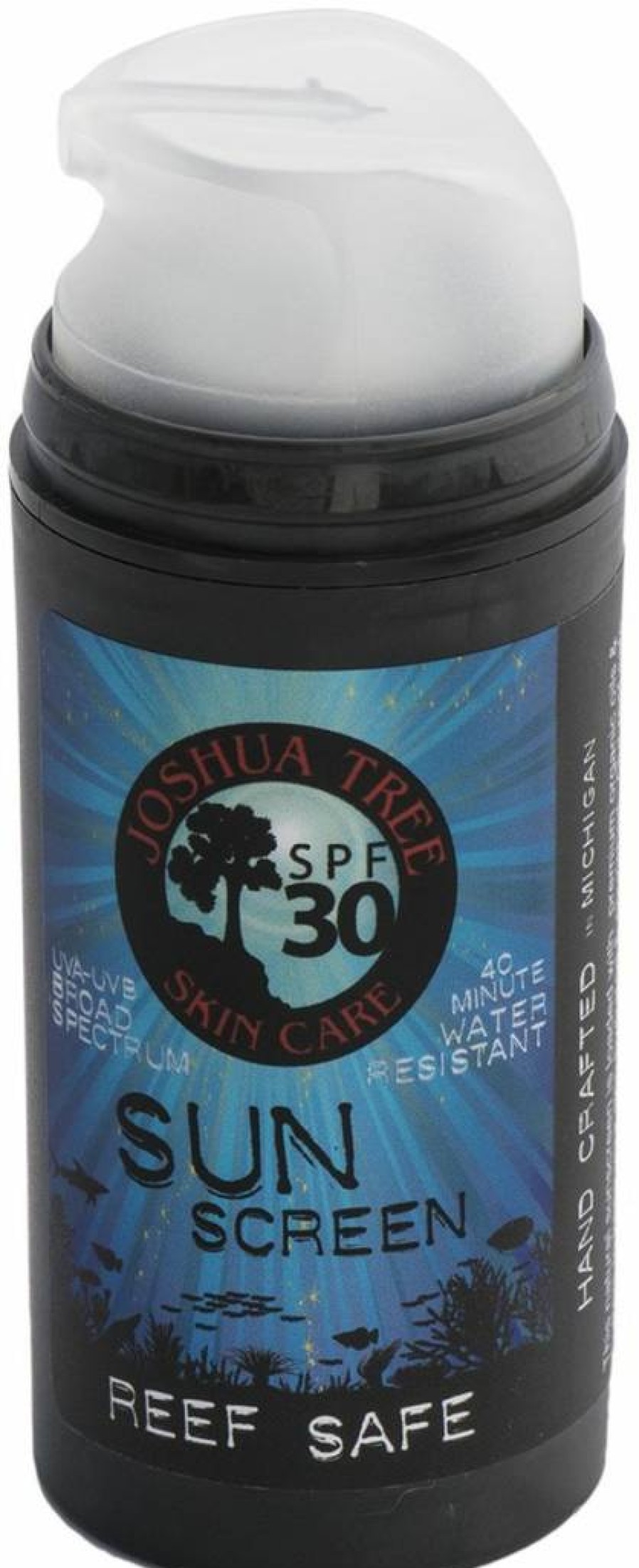 JOSHUA TREE Reef Safe SPF 30 Sunscreen Lotion with Clear Zinc Oxide & Organic Aloe – Natural Mineral Sunblock