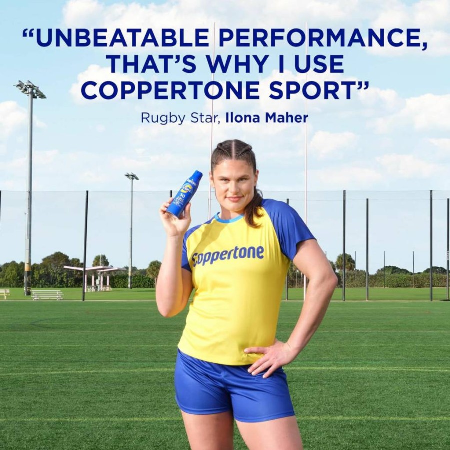 Coppertone Sport SPF 30 Sunscreen Spray – Water Resistant, Broad Spectrum UVA/UVB Protection, 5.5 Oz Twin Pack (Packaging May Vary)